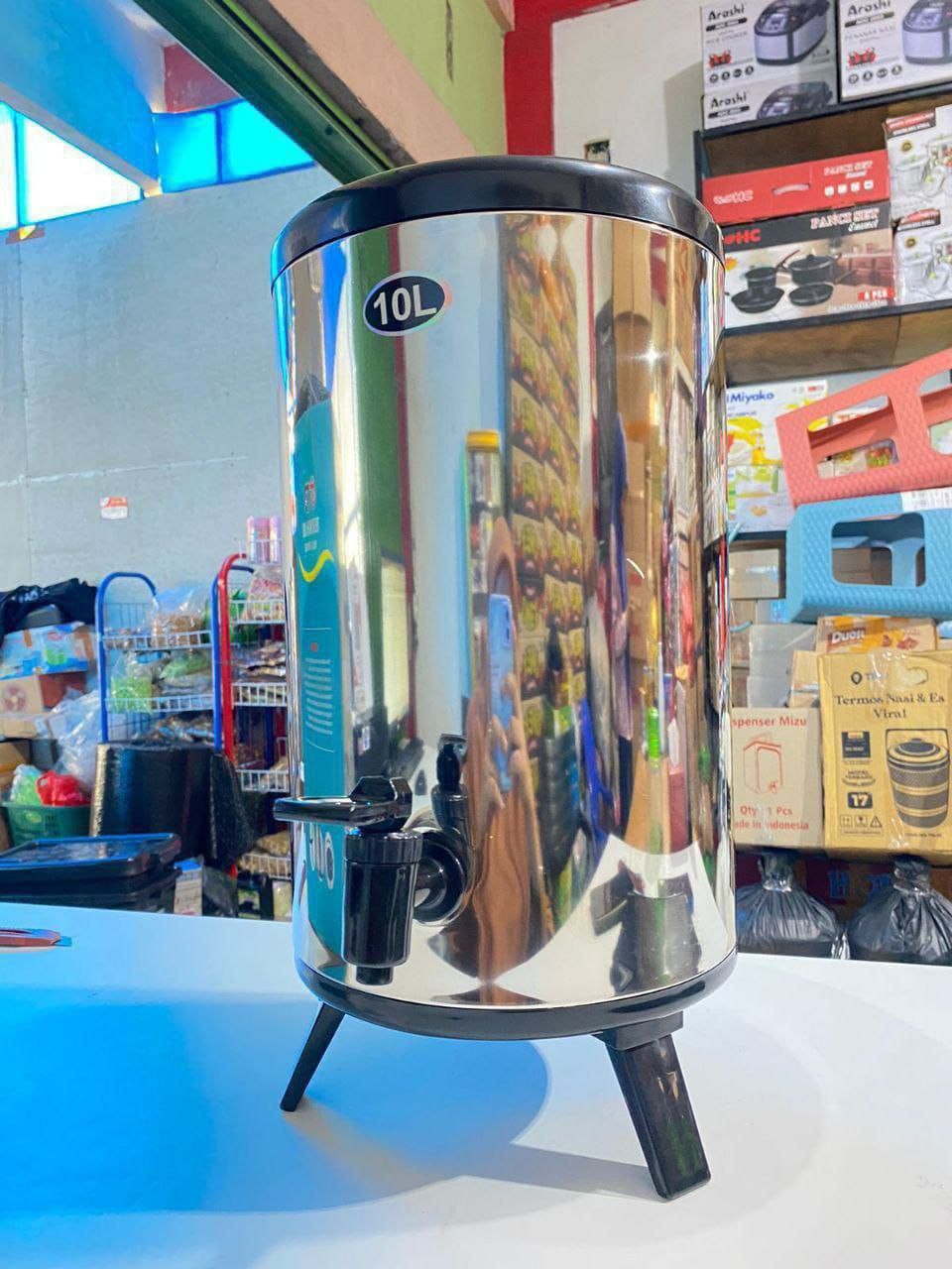 Bucket milk tea
